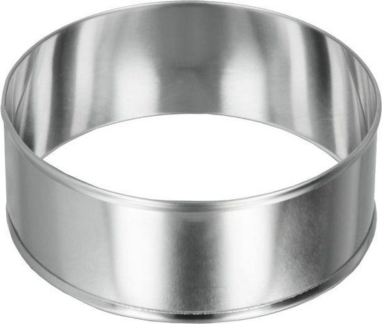 Metaltex Kookringen - Set van 2 - Ø8.5 cm - RVS - Vaatwasserbestendig
