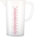 Plastic Forte Mesureur / Mélangeur - Transparent - 1,3 L