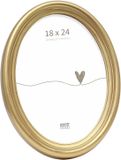 Deknudt Frames Fotolijst S100A3 - Goud - Ovaal - 18x24 cm