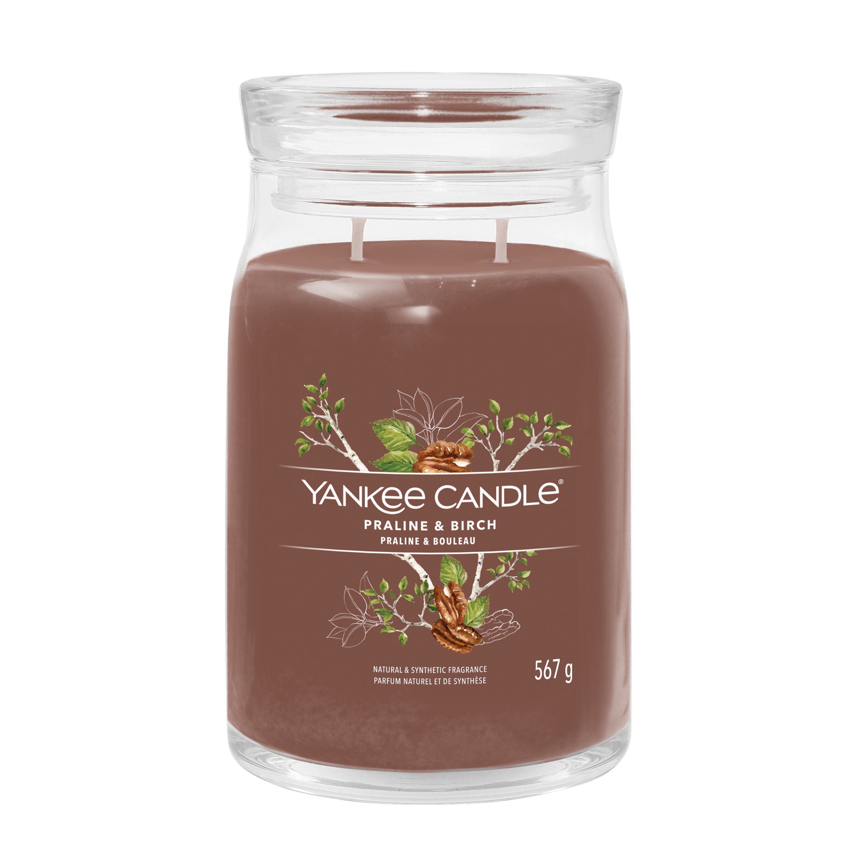 Yankee Candle Signature Large Jar - Praline & Birch - 90 uur