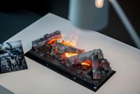 Dimplex Logset 600 LED - Cheminée électrique - Ensemble de bûches