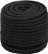 vidaXL Corde multifonctionnelle 18 mm 50 m Noir PP