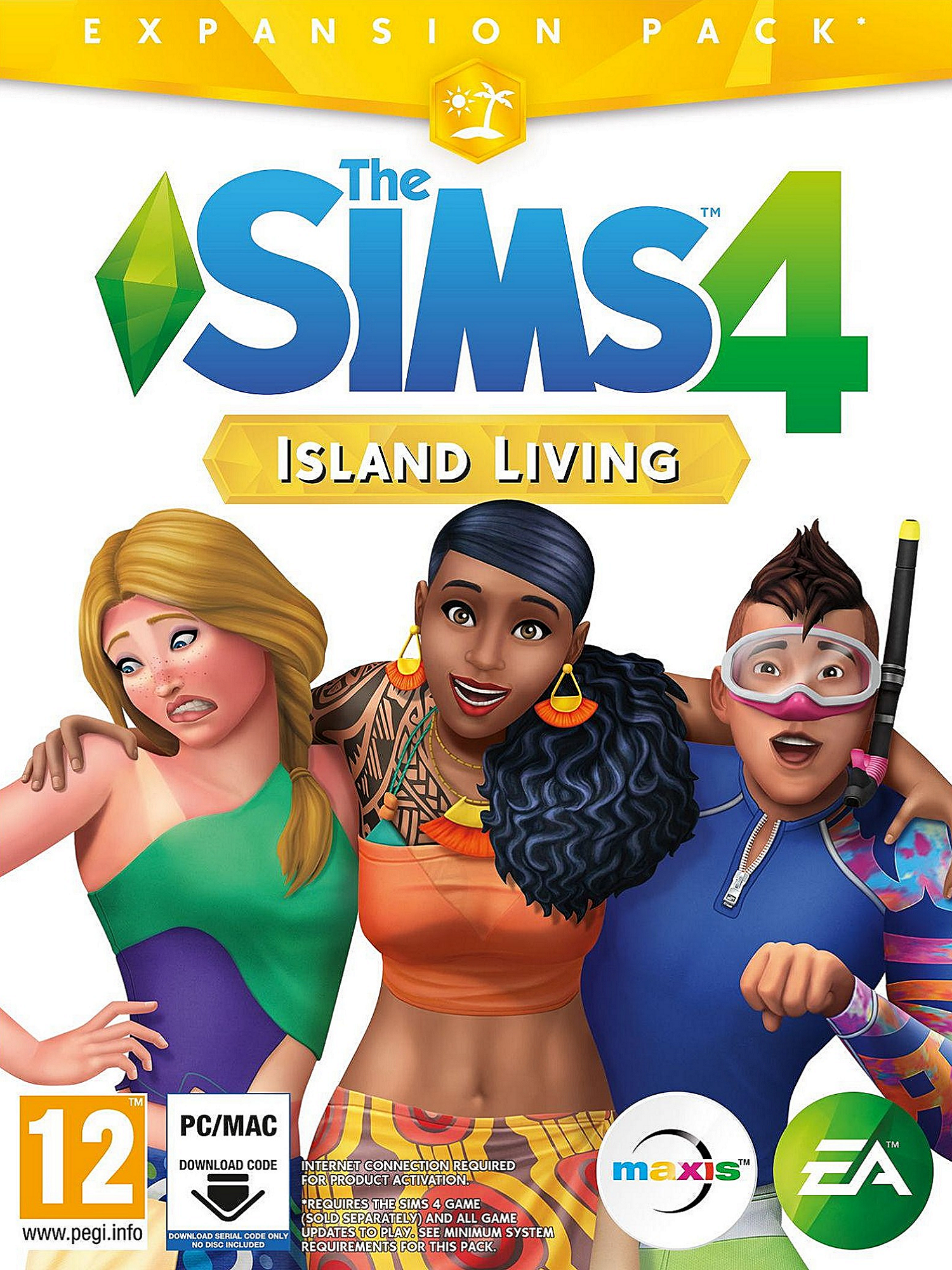 Electronic Arts De Sims 4: Eiland Leven - Expansion Pack - Windows & MAC - Code in Box