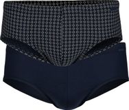 CALIDA Prints Benefit Heren Slip Blauw Katoen 100% Maat XL