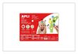 APLI Kids 12769 - Wit EVA-schuim 600 x 400 mm 5 vellen