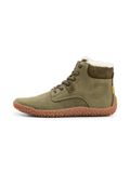 camel active Gevoerde veterschoen met rubberzool - Maat womenswear-38 - Donker Groen