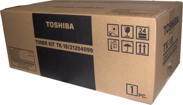 Toshiba TK18 - Zwart - 6000 pagina's - Toner cartridge