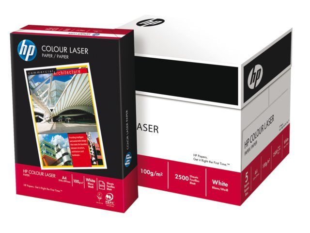 HP Laserpapier C370 colour A4 90gr wit 500vel
