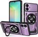 Techsuit Hoesje geschikt voor Samsung Galaxy A06 4G/5G - RuggedCam Back Cover - Geschikt voor MagSafe - Paars