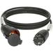Klotz PT1-GU0010 TITANEX H07RN-F câble d'alimentation 3G 1.5 mm² Schuko M/F - caoutchouc robuste 1 m