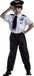 Dress Up America Deluxe pilotenkostuumset kinderen, wit en zwart, maat 3-4 jaar