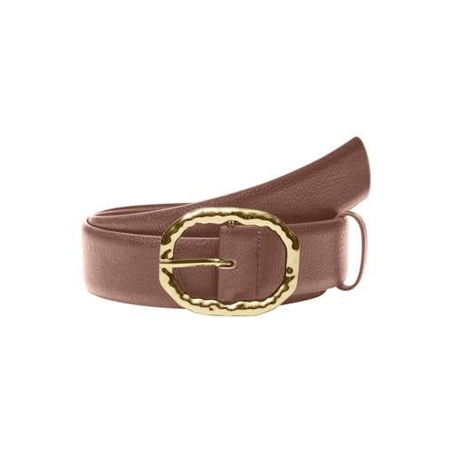 VERO MODA CURVE cognac leren riem
