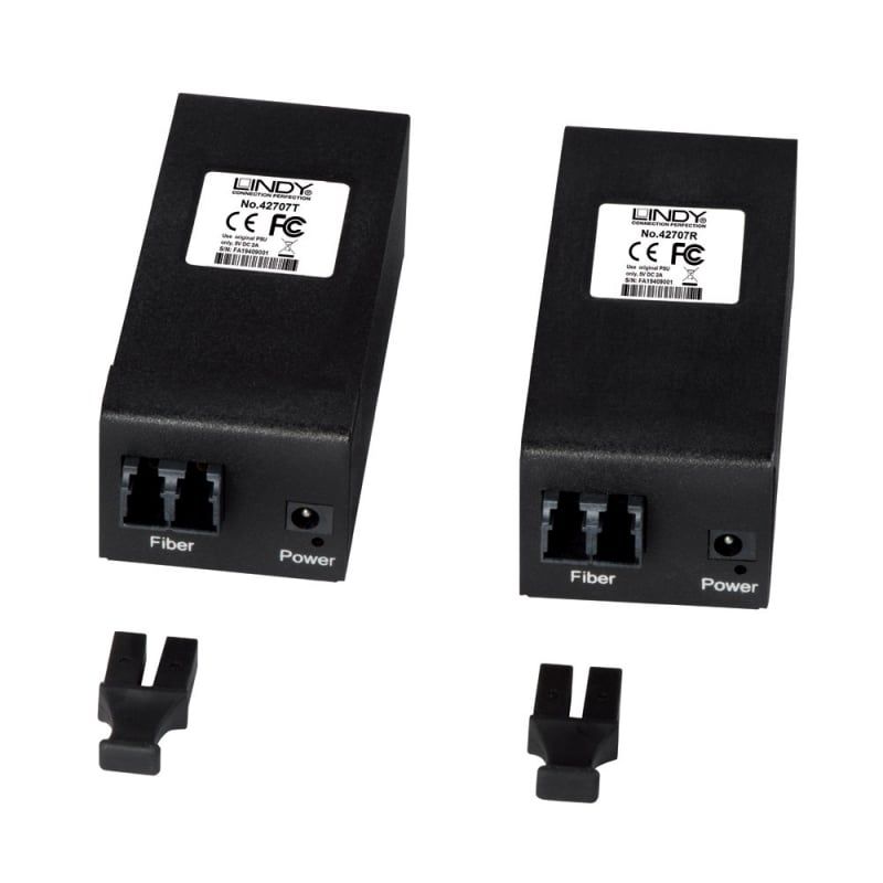 LINDY 42707 - AV extender - Zwart