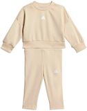 Adidas Seasonals Sweat Set Beige 12-18 Months Jongens, Meisjes