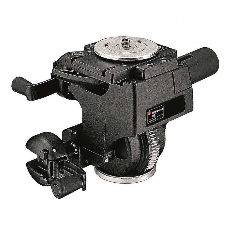 Manfrotto 400 Geared Head Zwart Aluminium 3/8"
