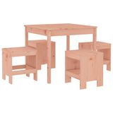 vidaXL 5-delige Tuinset Massief Douglas Hout