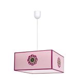 Zarivy Hanger bloemblad roze 35x35cm