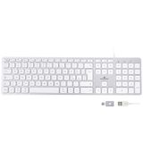 Bluestork KB MAC Mac USB-C/USB-A QWERTY IT-toetsenbord