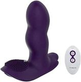 NALONE Loli Anale plug met afstandsbediening en prostaatstimulator, roze, 1 stuk