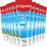 Colgate Tandpasta Fresh Gel - 12 x 75 ml - Voordeelverpakking
