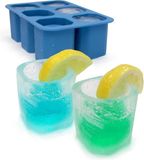 BarUp bac à glaçons - verres à shot de glace - bleu