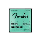Fender 073-9050-405 roestvrij staal 9050 bass snaren, roestvrij staal Flatwound, 9050ML .050-.100 gauges, (4)