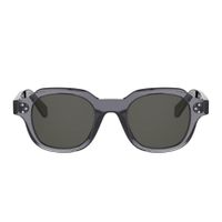 Celine Lunettes de Soleil Homme Carrées Gris 48mm