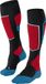 FALKE SK4 chaussettes de ski fonctionnelles chaudes fines en laine pour hommes noir - taille 46-48