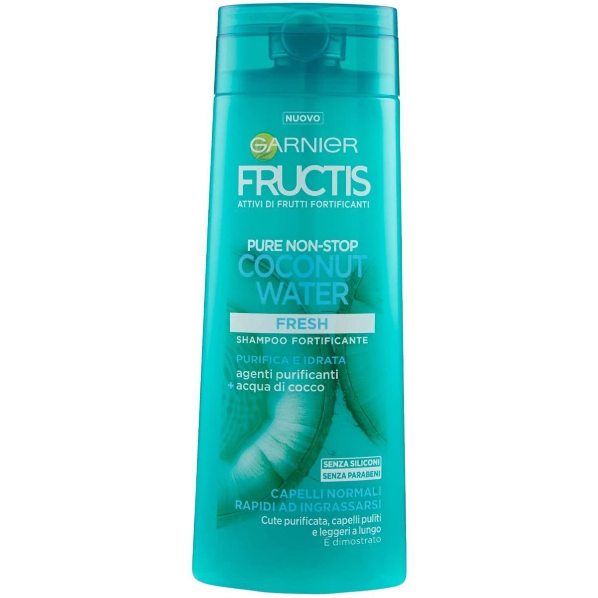 Garnier Fructis Pure Non Stop Coconut Water Shampoo - 250 ml