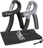 Trex Sport Handknijpers TX-002HGB - Set van 2 - Verstelbare weerstand - 5-60 kg