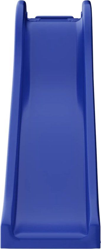 vidaXL Glijbaan 175x38x23 cm polypropeen blauw
