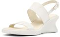 Camper Louise Sandal K201915 Sandales à 2 sangles pour femme Blanc naturel 002 Pointure 38