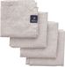 Himla Sunshine Serviette en lin - 4 pièces - Ash
