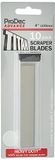 ProDec Advance 10 stuks 4 inch zware vervangingsbladen met dubbele dikte voor de ProDec Titan-krabber en andere 4 inch-krabbers