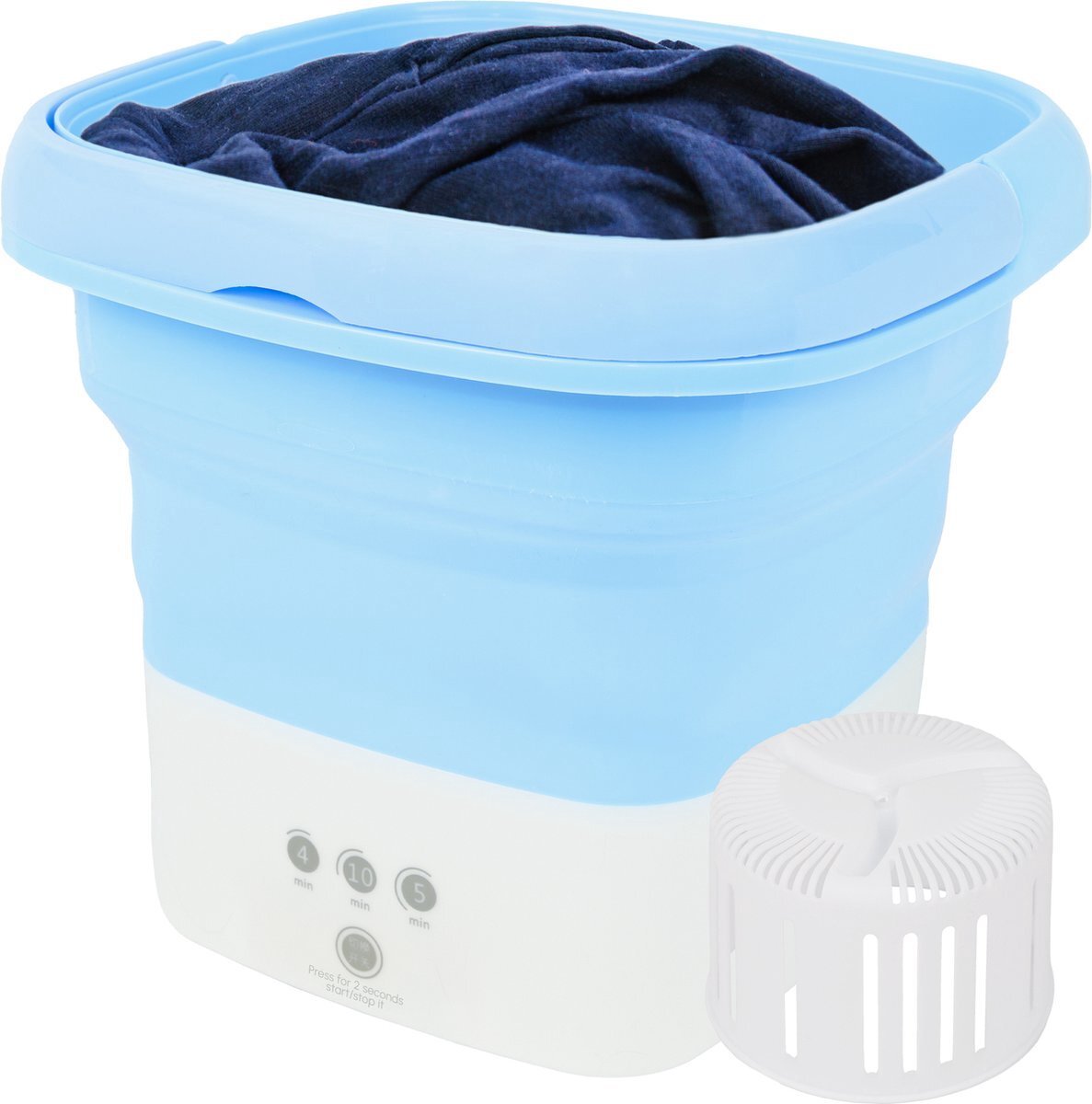 Cocho Mini wasmachine - Camping wasmachine - Opvouwbare wasmachine - Handwasmachine - Fruitwasser - Kampeer wasmachine - Black Friday 2022