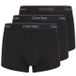 Calvin Klein 3P Holiday Modern Cotton Low Rise Trunk Schwarz Baumwolle Mittel Herren