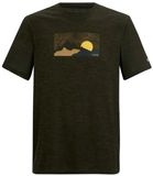 Regatta Heren Fingal T-shirt met korte mouwen en gemêleerde print