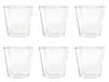 H&h Set van 6 transparante borosilicaatglazen 315 cc