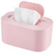 Sans marque Chauffe-lingettes pour bébé et porte-lingettes pour bébé | Chauffe-lingettes humide isolé et à température constante (rose)