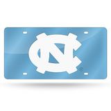 Rico Industries NCAA North Carolina Tar Heels Laser Inlaid Metal License Plate Tag 6 x 12-"