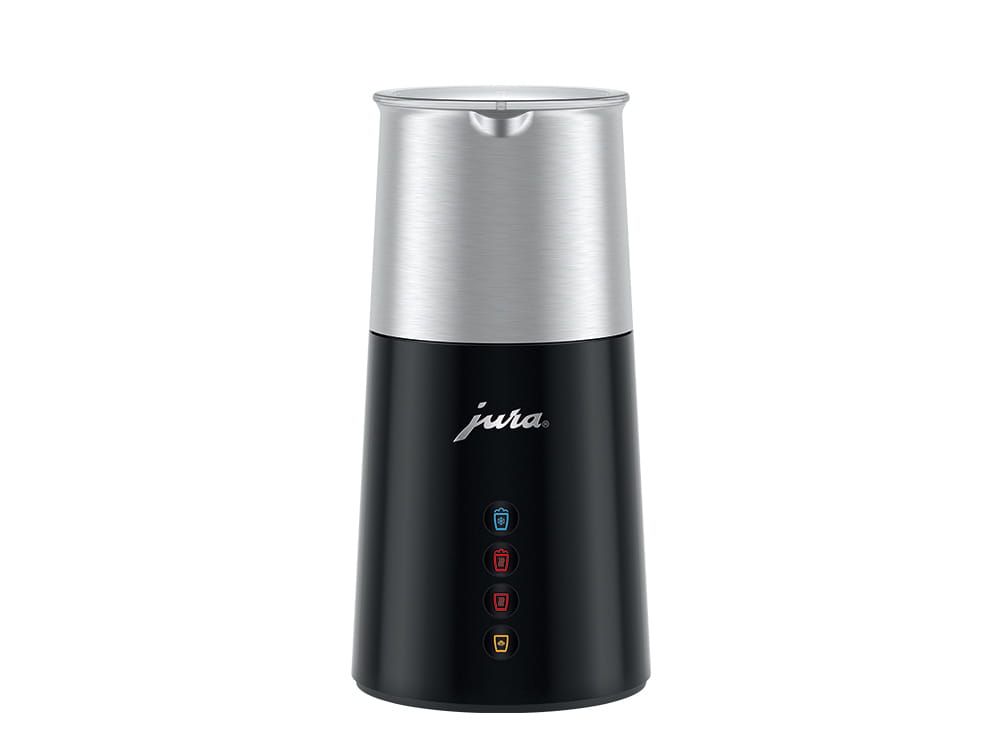 JURA Hot & Cold Automatic Milk Frother - Black/Silver