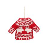 Icecat Suspension de Noël, pull rennes, feutrine