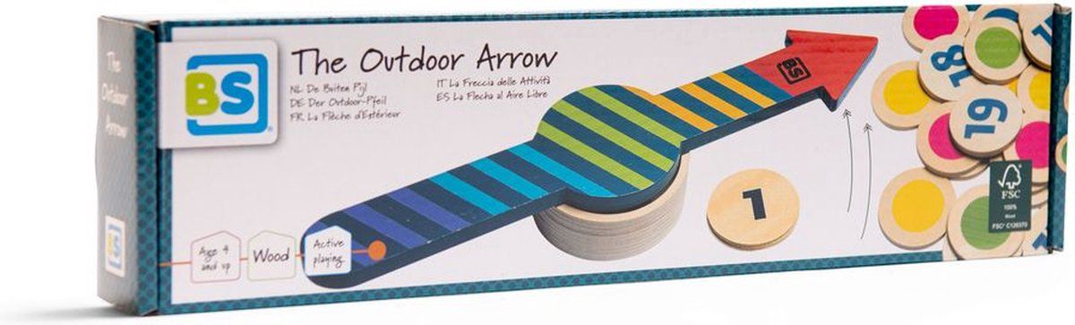 BS® De Buiten Pijl - Hout - 8717775444466