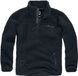 Brandit Teddy Fleece Troyer Sweatshirts zwart S