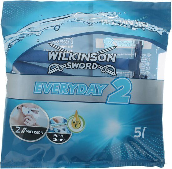 Wilkinson Sword Essentials 2 Wegwerpscheermesjes - 5 stuks