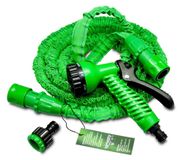 Tuyau d'eau extensible 7,5 mètres avec raccords rapides