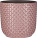 Mica Decorations Lauria pot rond lichtroze h6xd7,5 cm