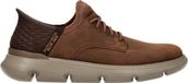 Skechers Garza-Gervin Wide Instappers - Heren - Cognac - Maat 46