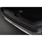 Matzwart Kia Sportage V 2021- Matzwart Aluminium Achterbumperprotector 'Riffled Plate'