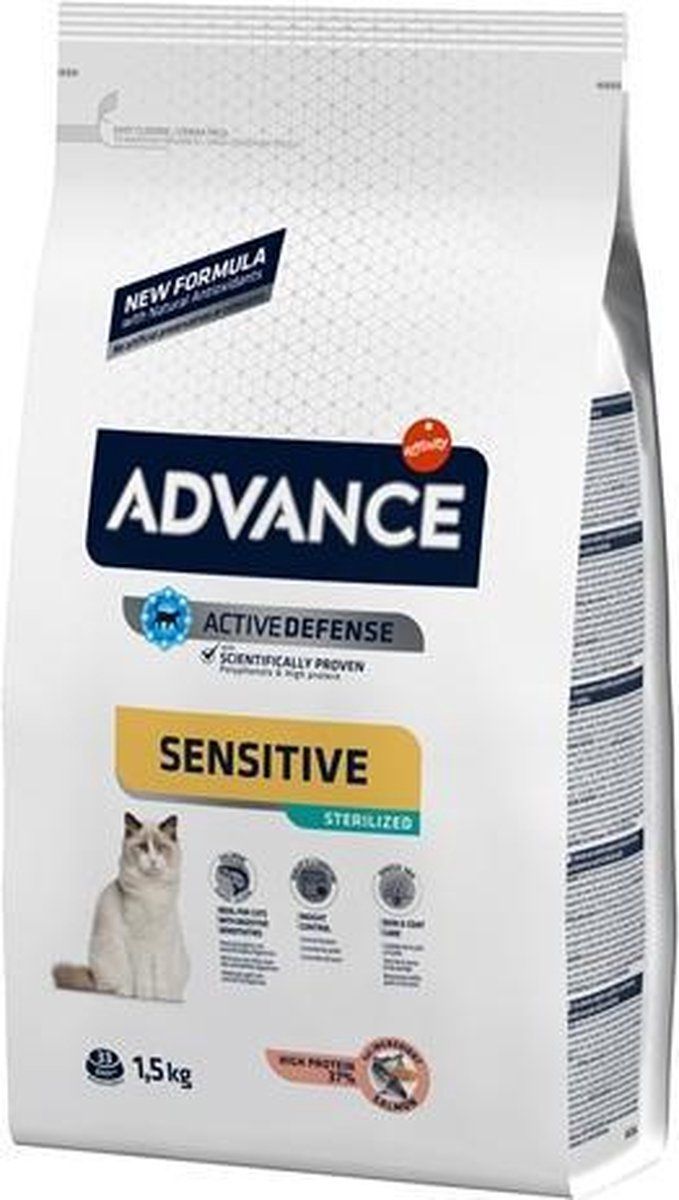ADVANCE cat sterilized sensitive salmon (1,5 KG)